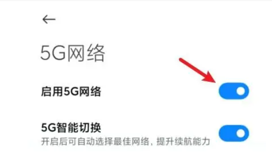 红米12如何关闭5G网络 红米12取消5G网络方法介绍图3