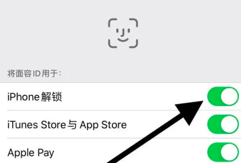 苹果15怎么开启面容解锁 iphone15设置面容解锁方法分享图4